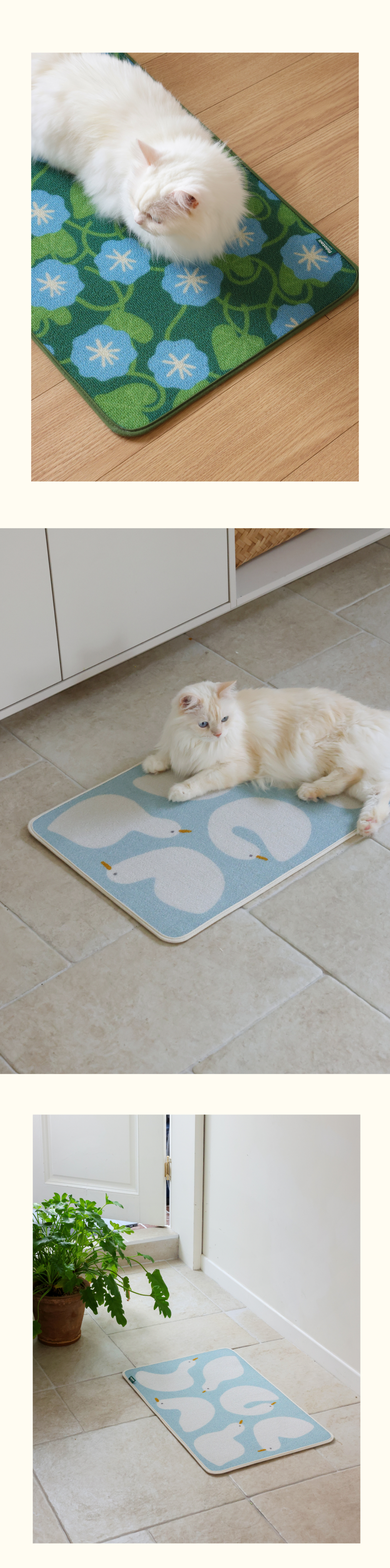 [NEW신상][무료배송] 피도테일 아트 포스터 스크래쳐 매트 초록꽃 6번째