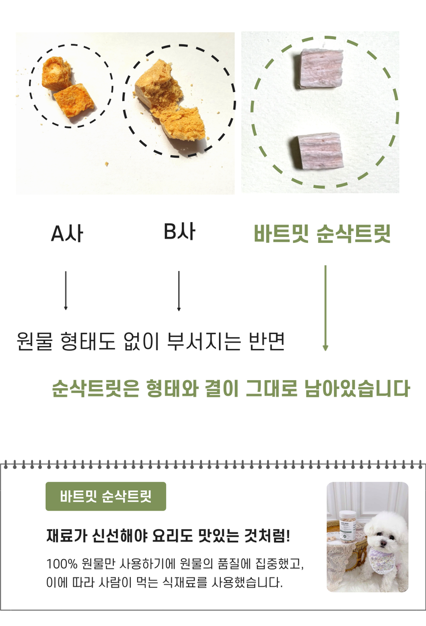 [NEW신상][무료배송] 바트밋 북어 황태 순삭 트릿 85g 27번째
