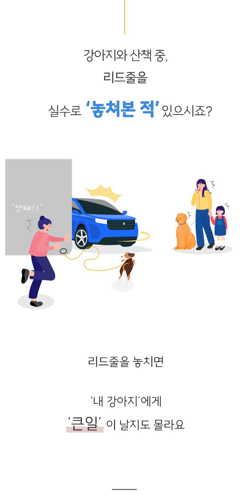 빅제로 독 핸즈프리 놓침방지 산책스트랩 1번째