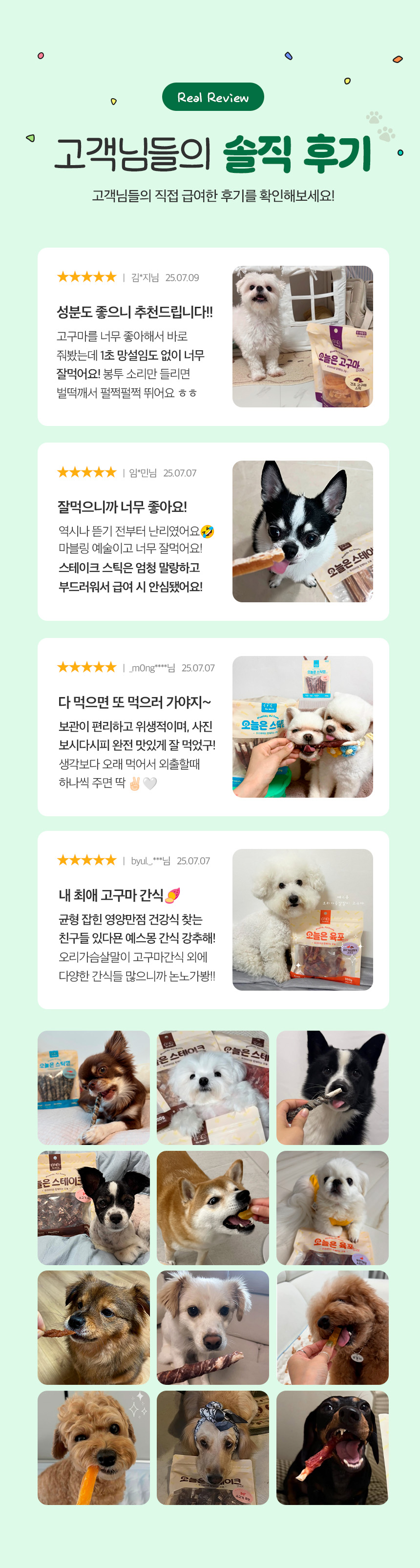 [NEW신상][무료배송] 예스몽 독 오늘은 육포 오리가슴살 트위스트 300g 2번째