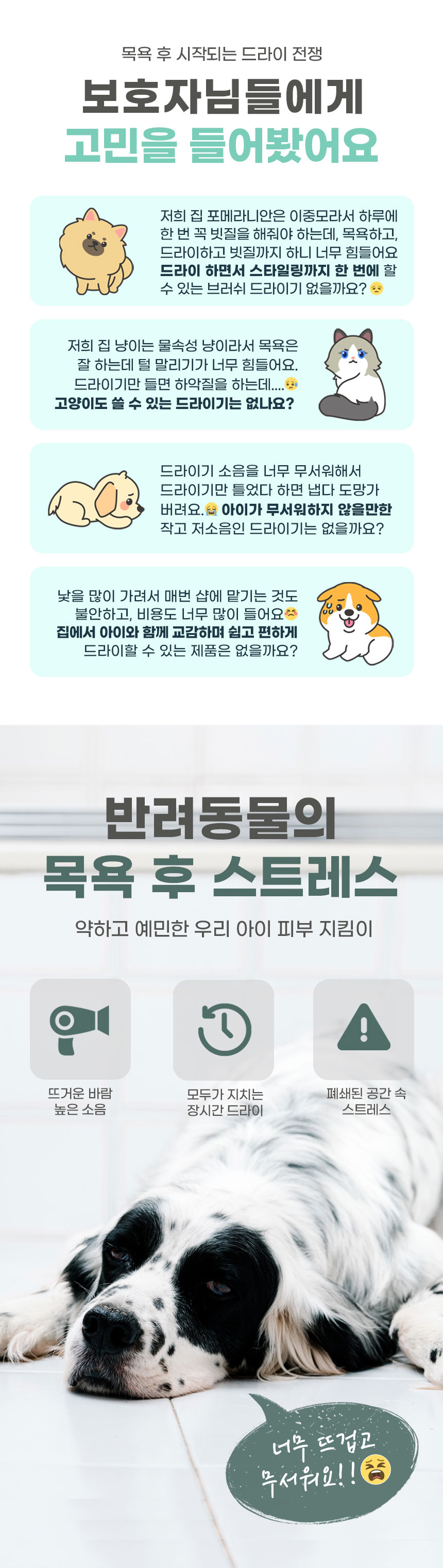 [무료배송] 코코시루 펫 미니 드라이기 C700PD 6번째