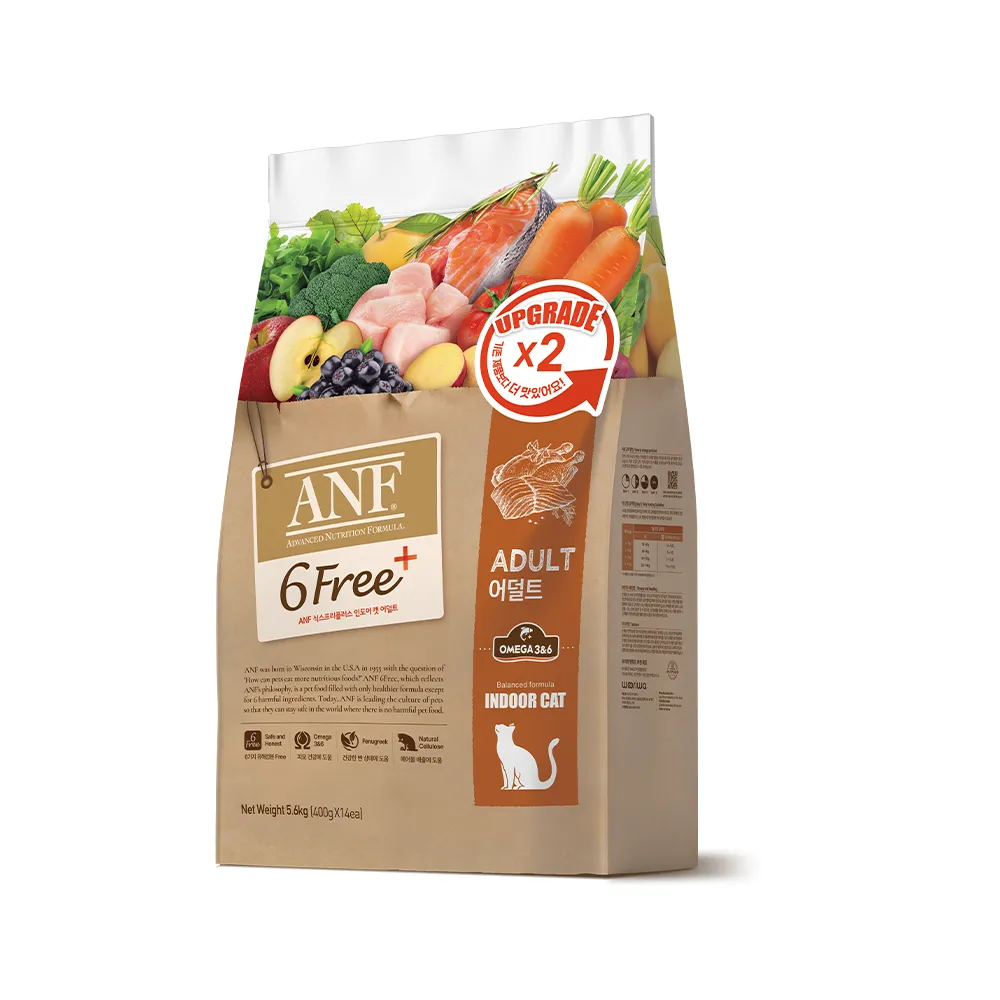 ANF 캣 6 Free 플러스 인도어 어덜트 5.6kg