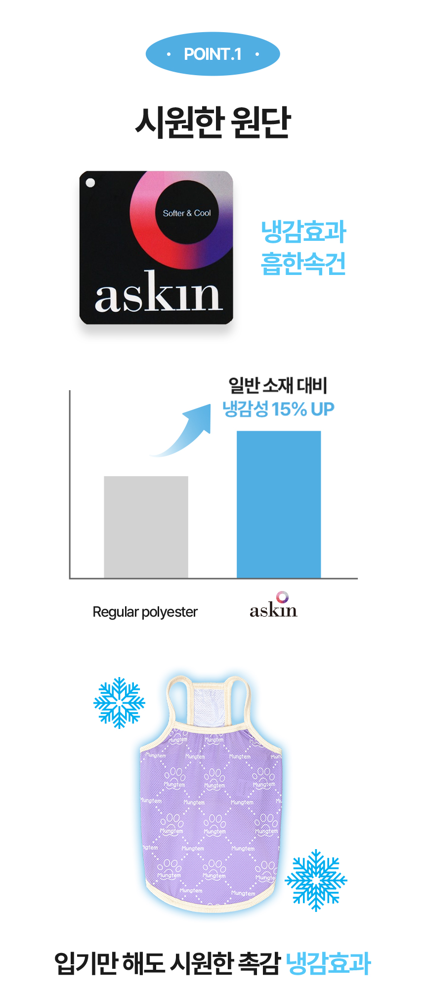 [무료배송] 멍템 멍셔리 쿨나시 9번째