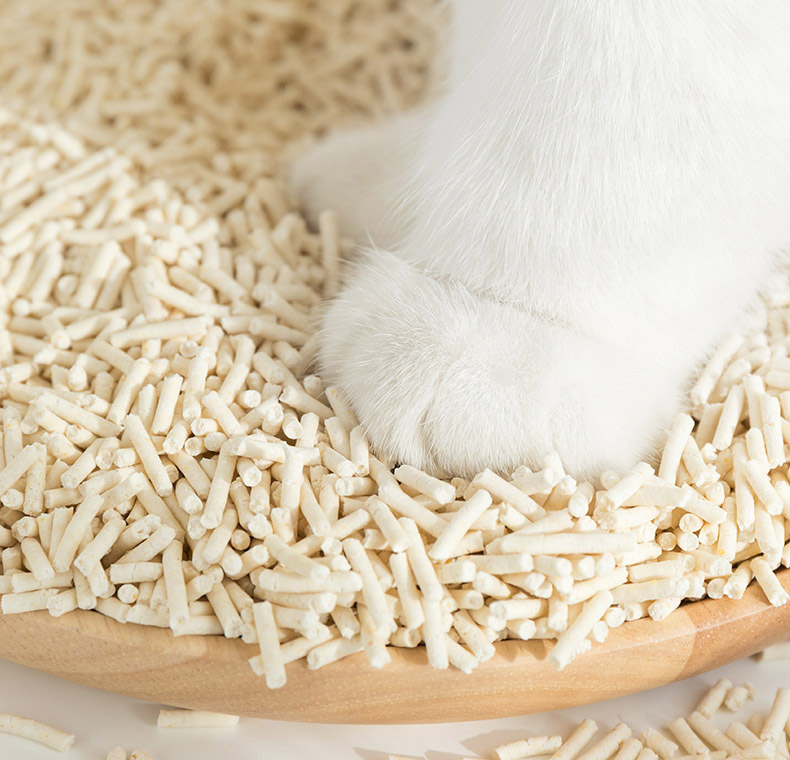 [NEW신상][무료배송] 펫볼루션 캣 물에 녹는 프리미엄 식물성 두부 모래 6L 11번째