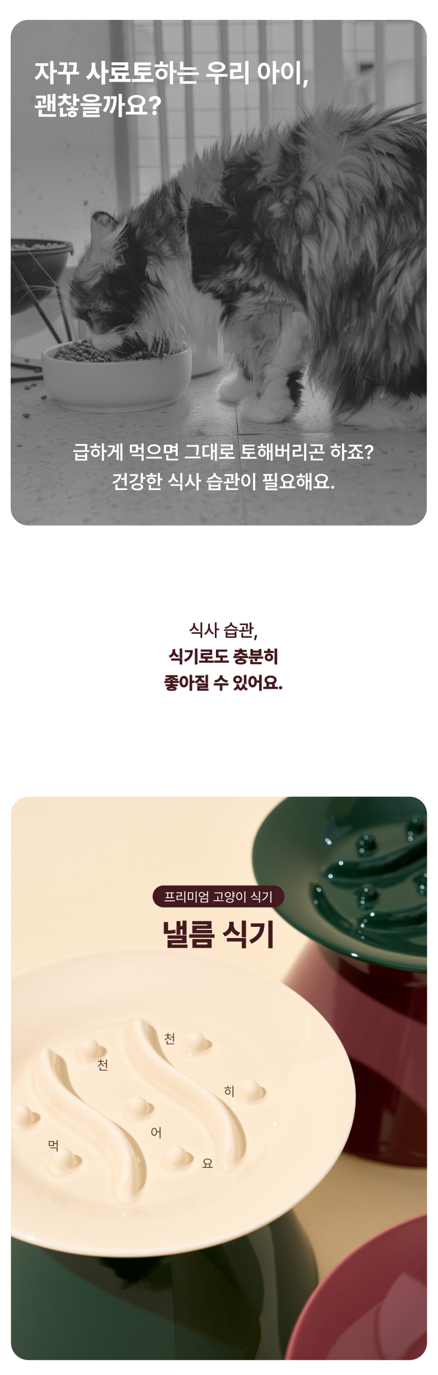 [NEW신상][무료배송] 여우와 두루미 캣 슬로우 식기  2번째