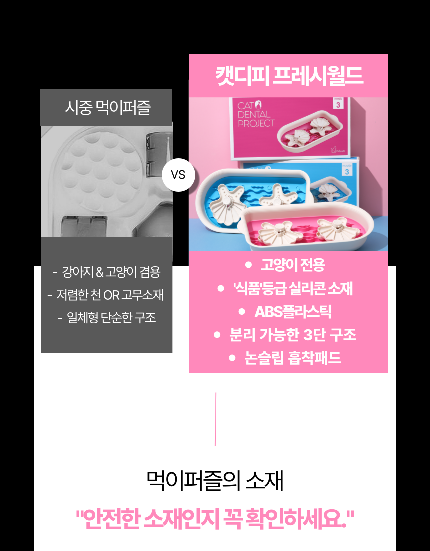 [무료배송] 캣디피 프레시월드 고양이 먹이퍼즐 노즈워크 2번째