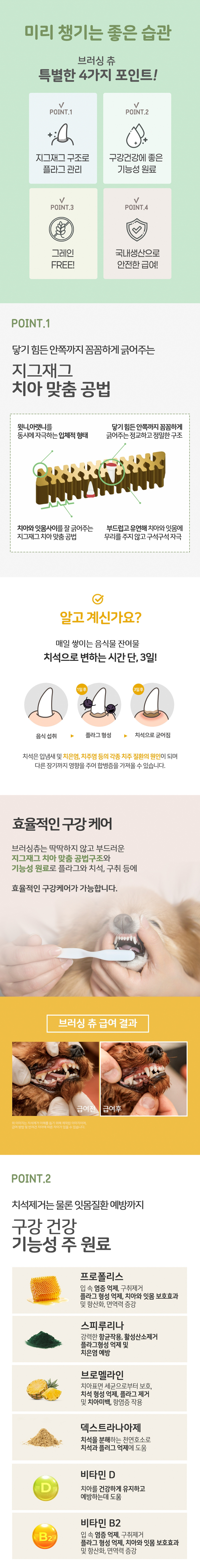 [무료배송] 누터스가든 브러싱츄 120g 2번째