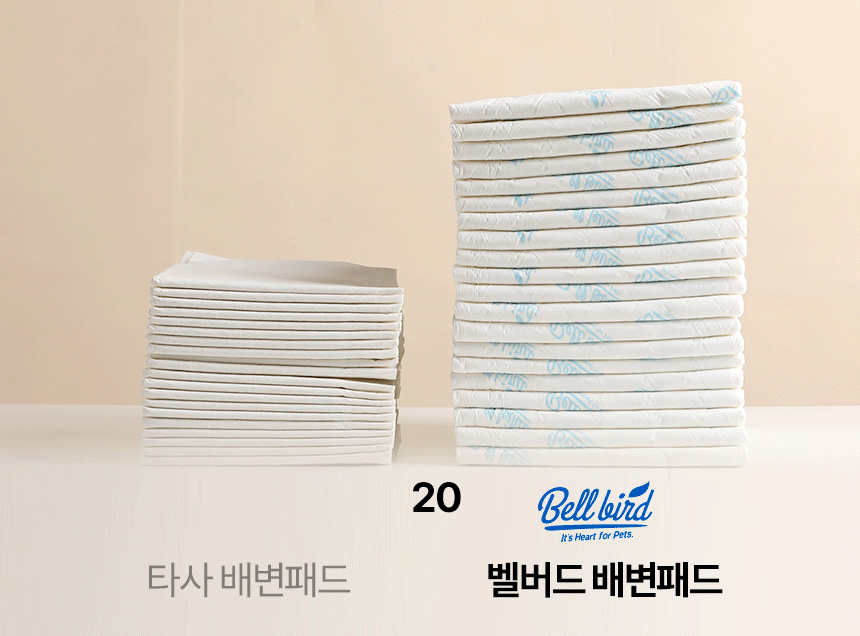 [NEW신상][무료배송] 벨버드 독 클래식 패드 100매 23번째