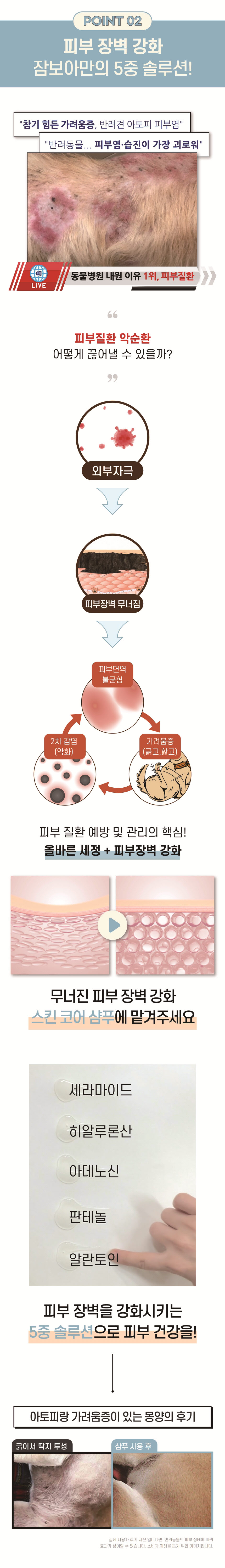 [무료배송] [유통기한임박, 25년6월14일] 잠보아 스킨코어샴푸 500ml 5번째