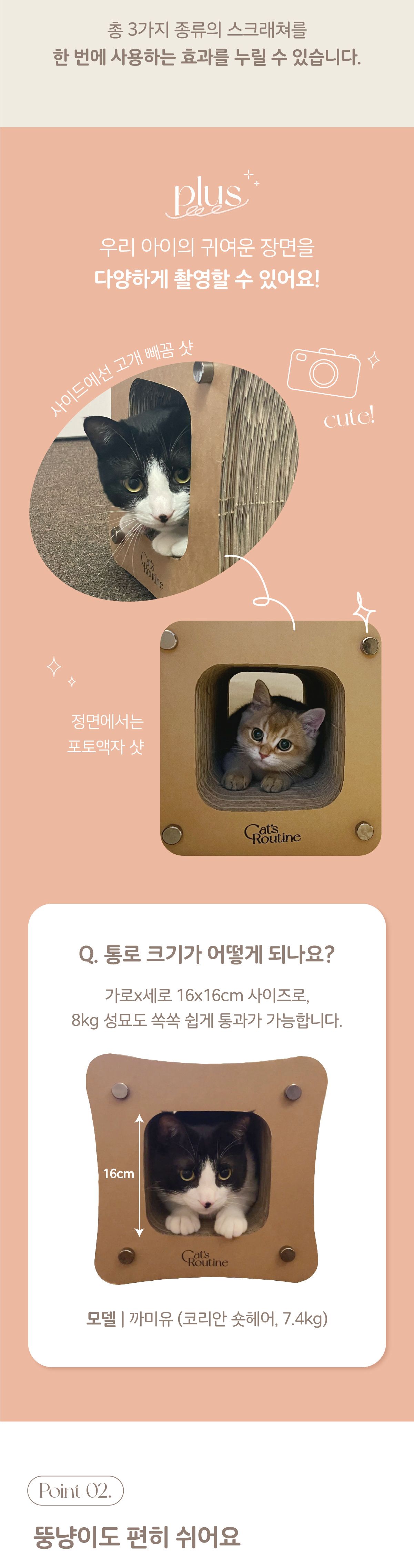 캣츠루틴 라운지 스크래칭 벤치 6번째