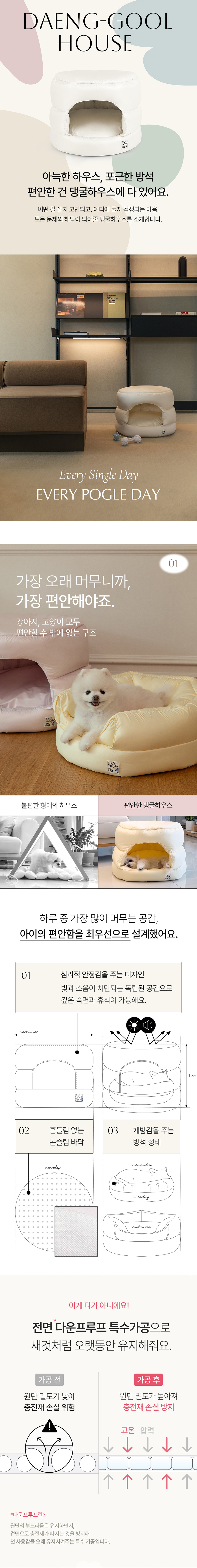 [NEW신상][무료배송] 포글 댕굴하우스 3종 1번째