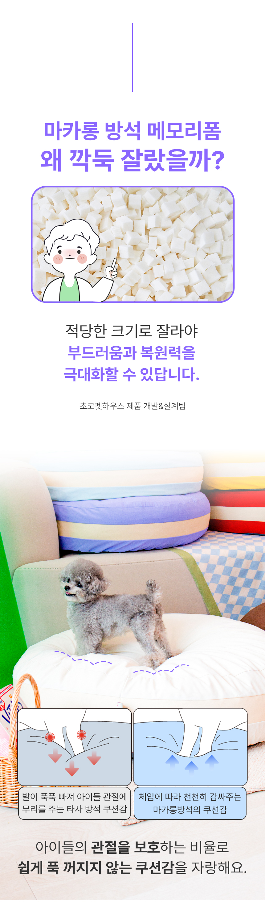 [무료배송] 초코펫하우스 마카롱 방석 소형/일반형/프리미엄 11종 16번째