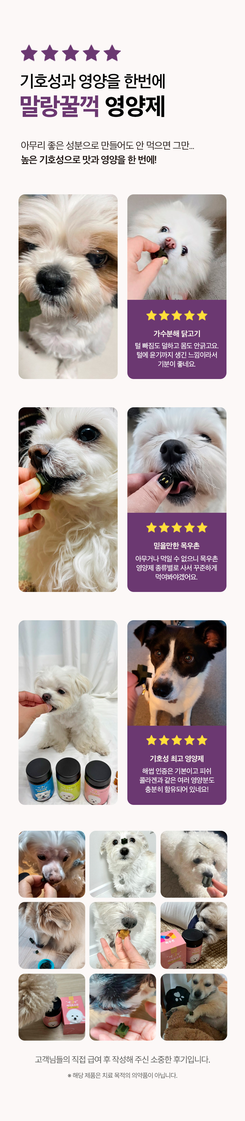 [무료배송] 목우촌 펫9단 독 바이오스킨 피부 영양제 100g 14번째
