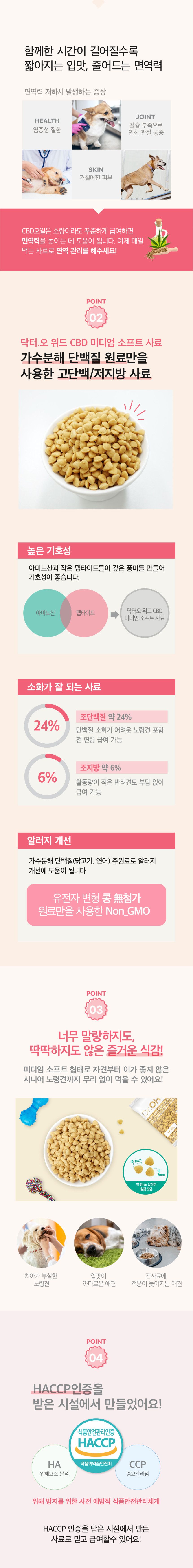 닥터오 독 CBD 미디움소프트 치킨 1.2kg 2번째