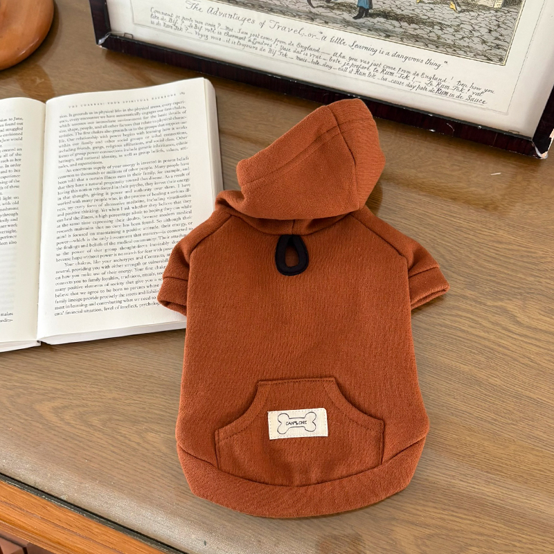 [NEW신상][무료배송] 해피댕댕 기모후드 4종 (그린,와인,카키,오렌지브라운) S-3XL 22번째