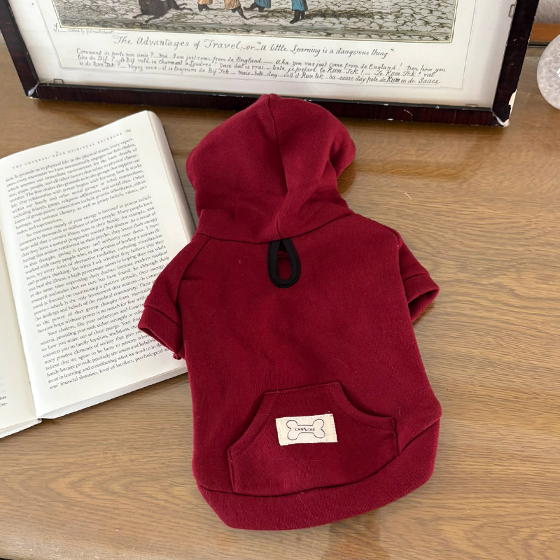 [NEW신상][무료배송] 해피댕댕 기모후드 4종 (그린,와인,카키,오렌지브라운) S-3XL 17번째