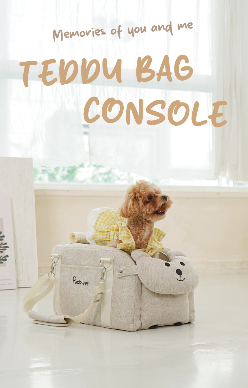[NEW신상][무료배송] 개과천선 독 테디백 콘솔 카시트 (오트밀 베이지/모던 그레이) 1번째