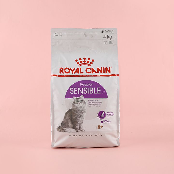 로얄캐닌 캣 센서블 4kg 소화기건강 3번