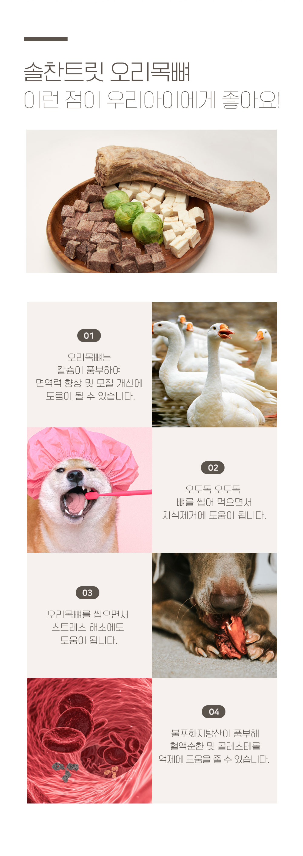 [무료배송] 온날 솔찬트릿 동결건조 오리목뼈 110g 11번째