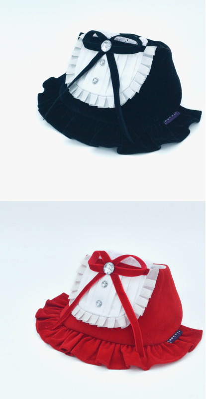 [NEW신상][무료배송] 리치독스 크리스마스 스커트 케이프 레드 6번째