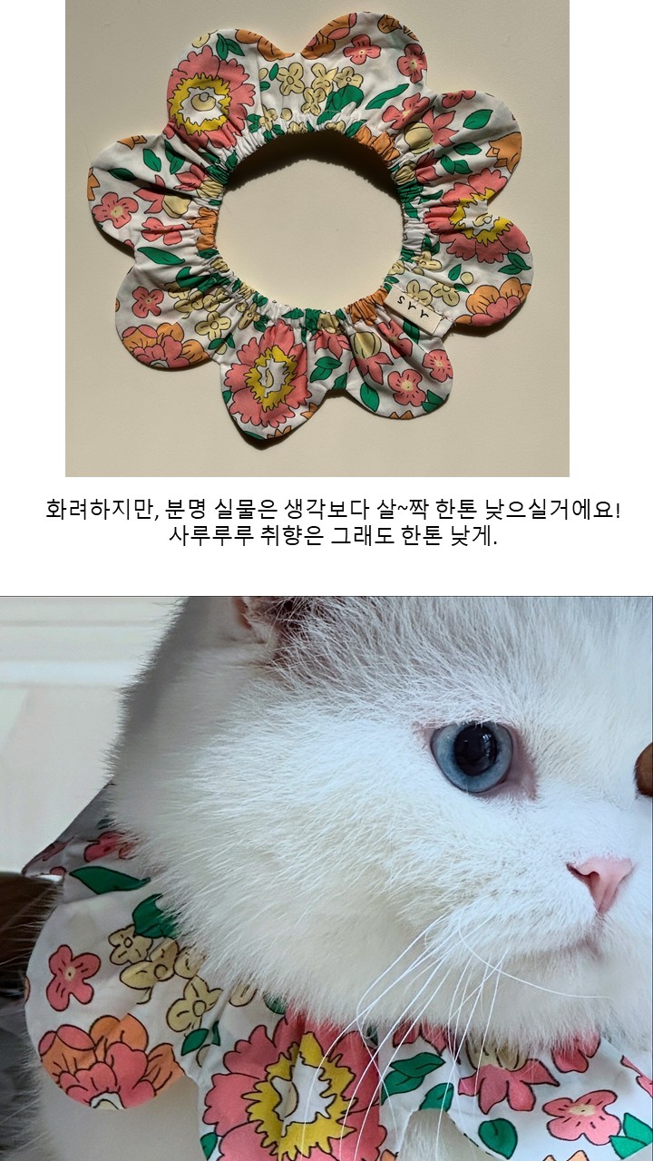 [NEW신상][무료배송] 사루루 srr 감성 꽃받침 넥카라 넥케이프 95번째
