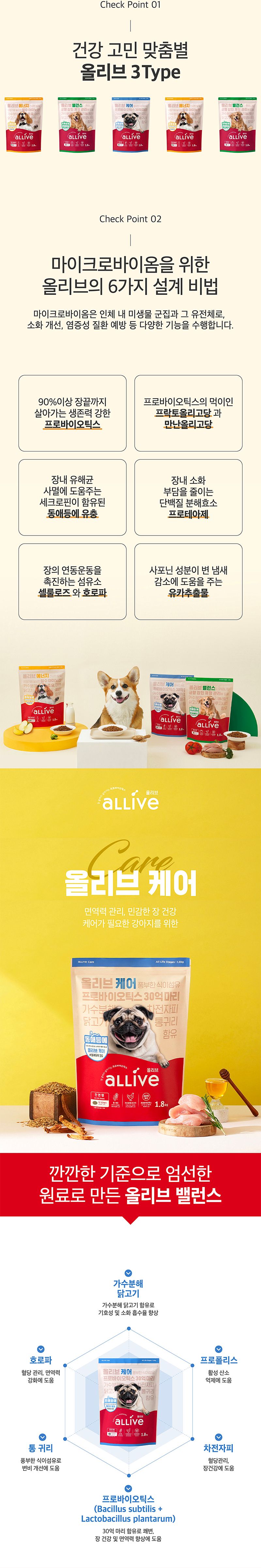 올리브 독 케어 1.8kg 3번째