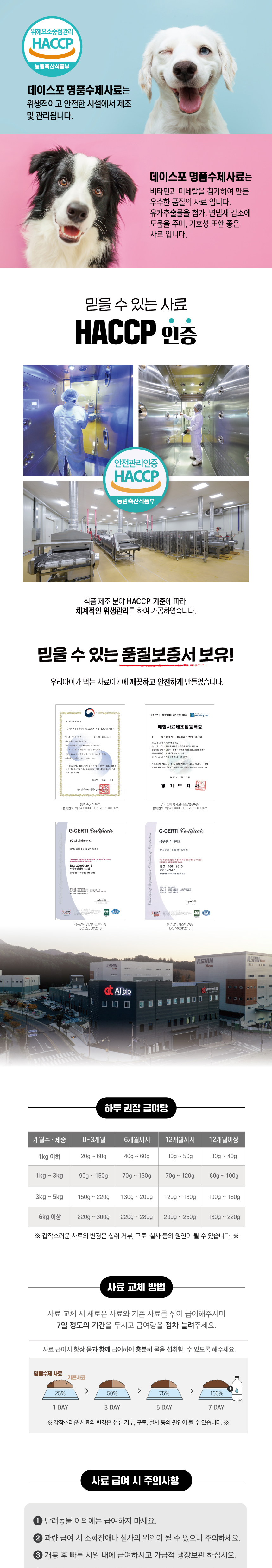 [NEW신상][무료배송] 데이스포 독 명품수제사료 바다식단 1kg 3번째