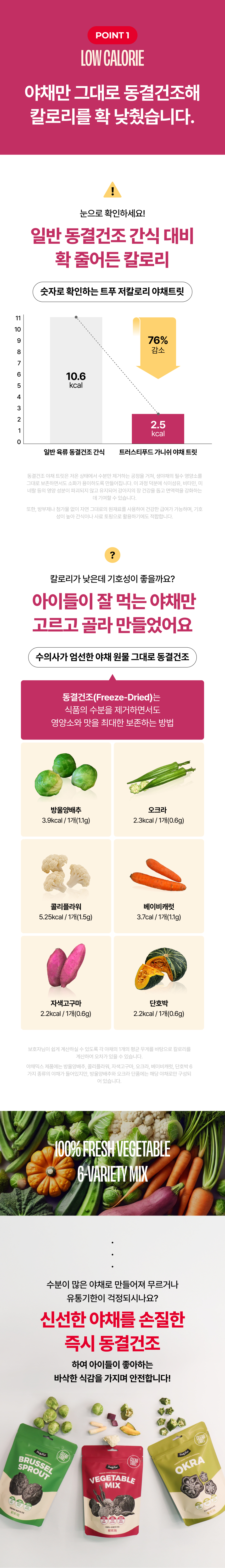 [무료배송] 트러스티푸드 가니쉬 동결건조 야채믹스 50g 4번째
