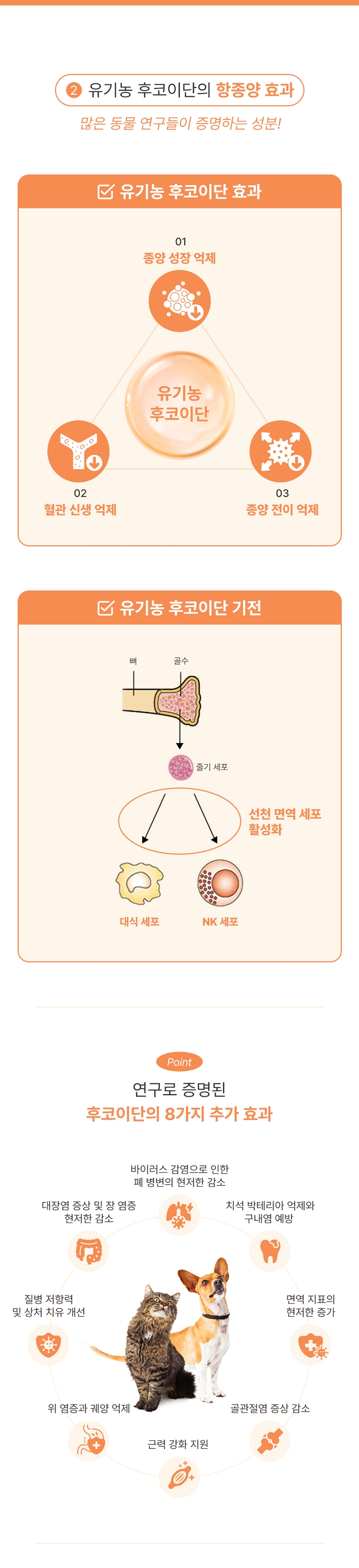 [NEW신상][무료배송] 브랜바인 엔케이티 셀벳 면역 종양 대비 천연스테로이드 천연항생제 (54g) 8번째