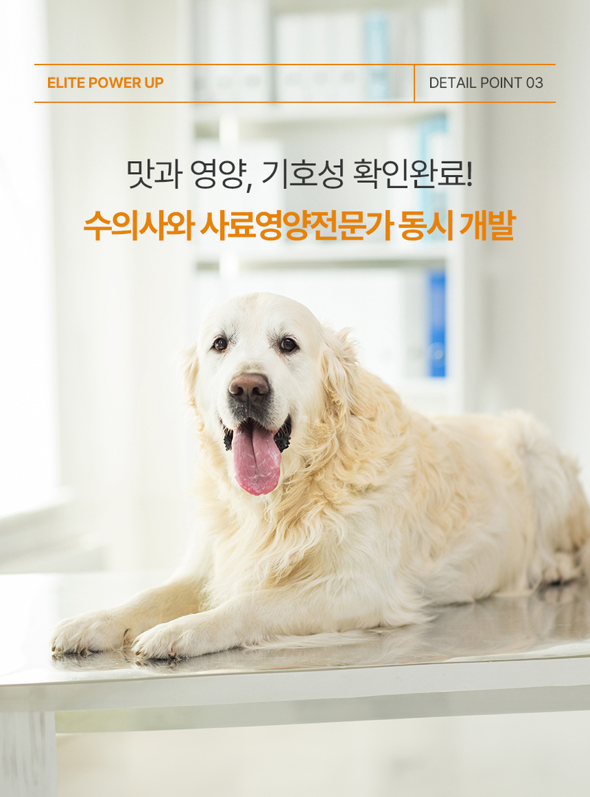[무료배송] 엘릿 엘리트 파워업 간식 300g 31번째