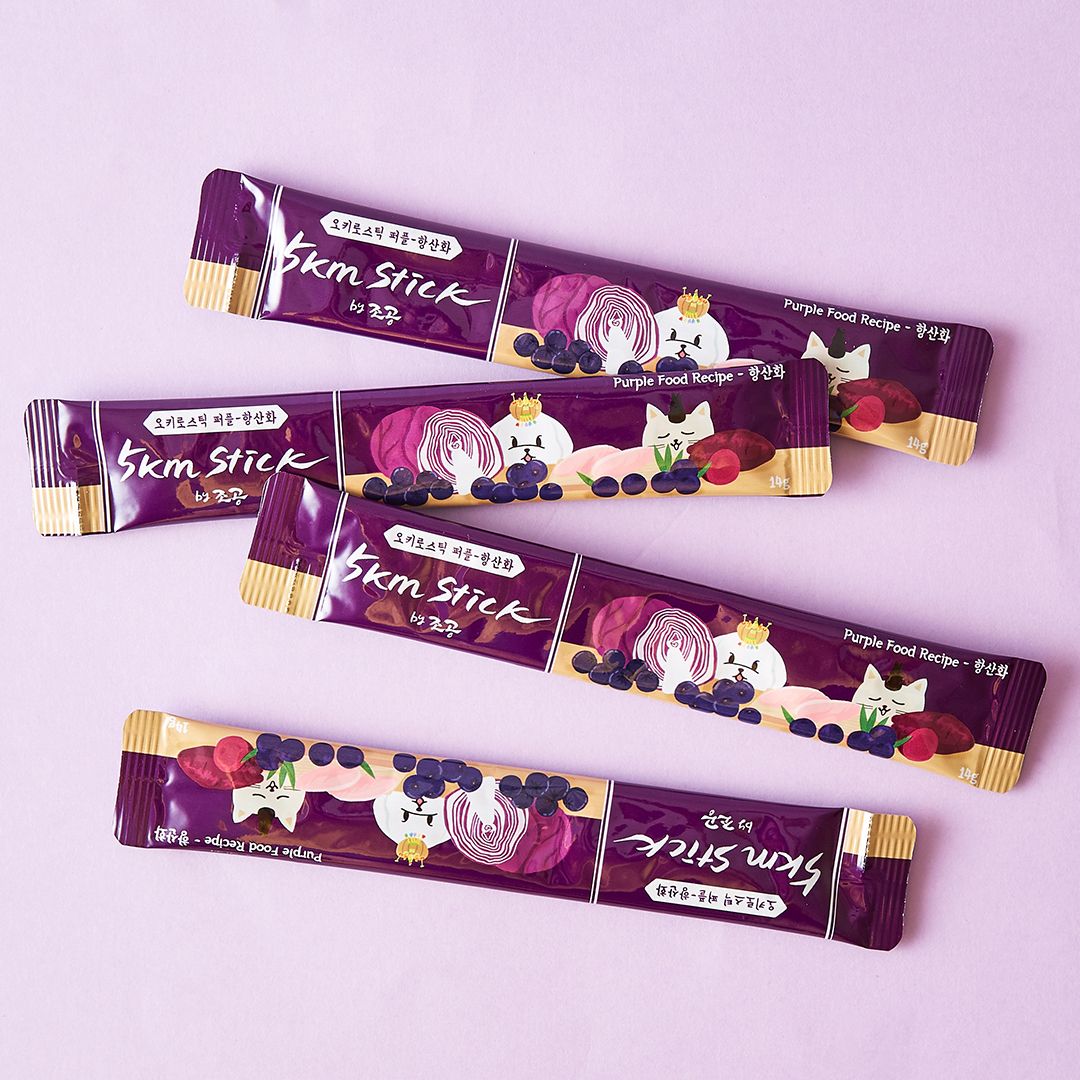 조공 오키로스틱 퍼플 14g*4p 2번