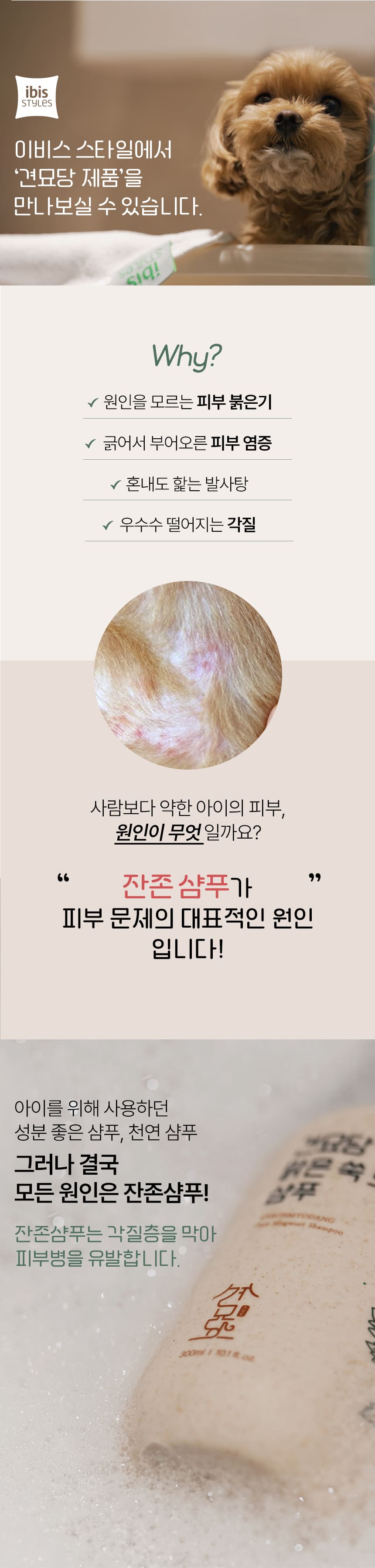 [NEW신상]견묘당 맑은 쑥 보습 샴푸 300ml 15번째