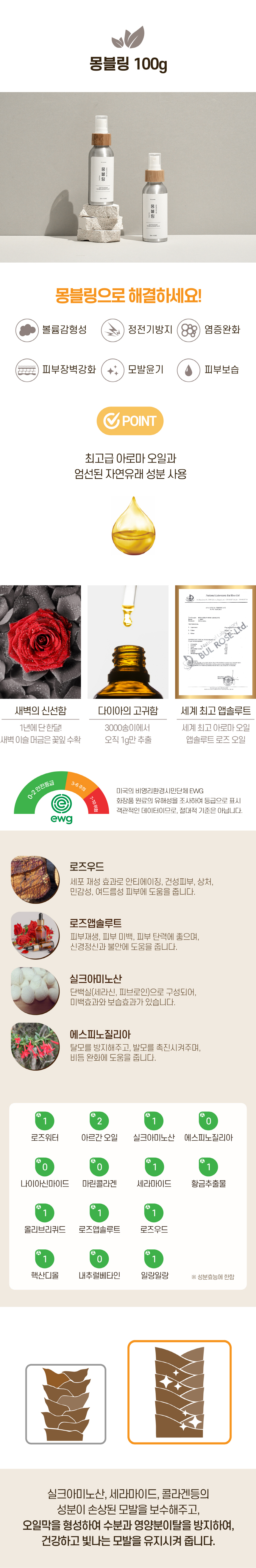 [무료배송] 바스몽 탄산 스파 입욕제 200g + 데일리 보습 미스트 100ml SET 6번째