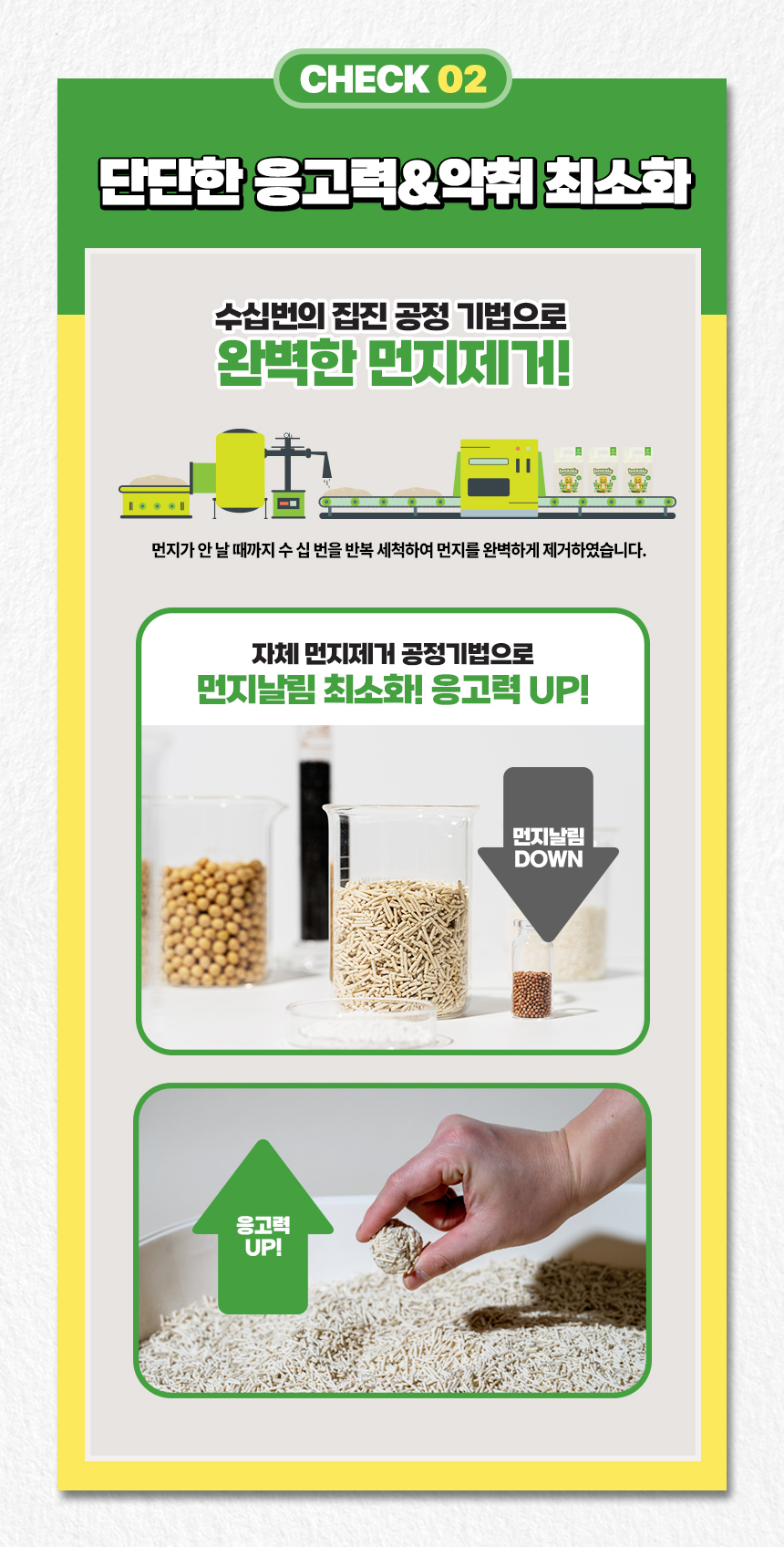 [심쿵펫페어][무료배송] [6개] 휴애니스 에코소프트 두부모래 2.4kg 6번째