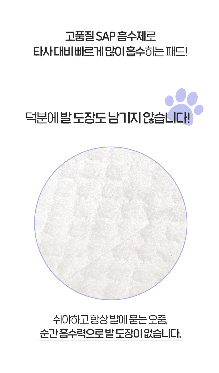 [NEW신상][무료배송] 펫토리아 한장뚝딱 강아지 울트라 소변 탈취 패드 초대형 (60cm x 77cm) 24번째