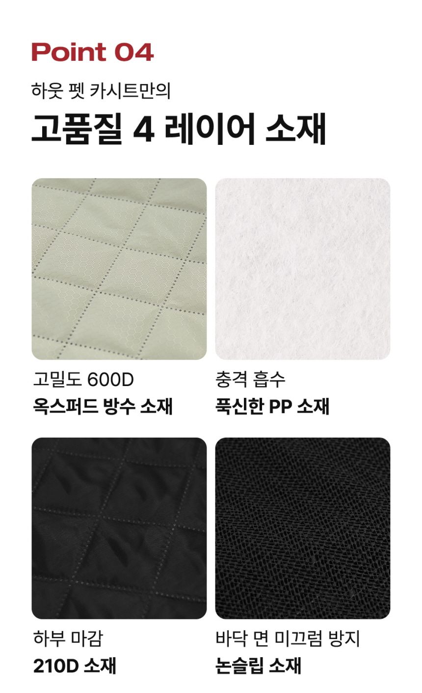 [무료배송] 하웃 펫 카시트 블랙 7번째