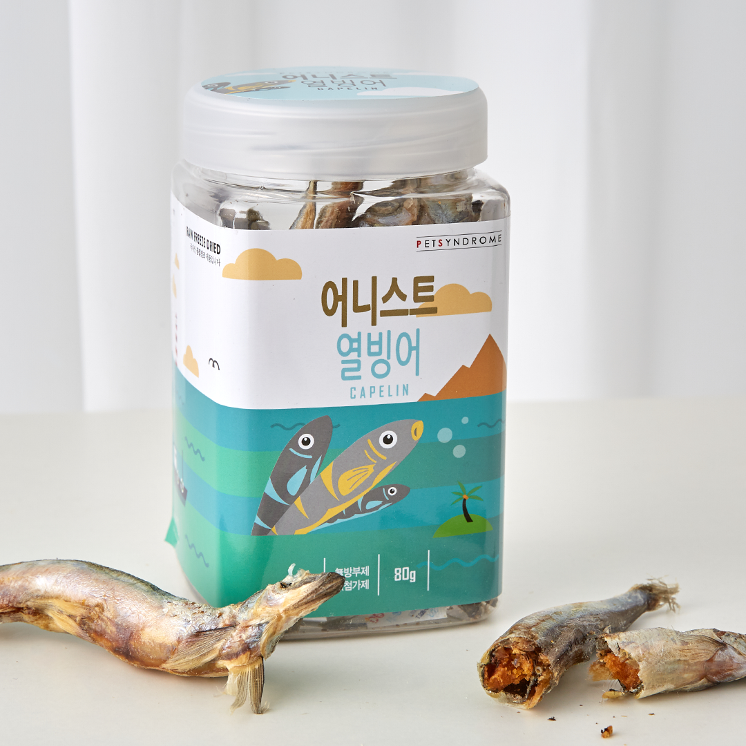 어니스트 동결건조 열빙어 80g 0번