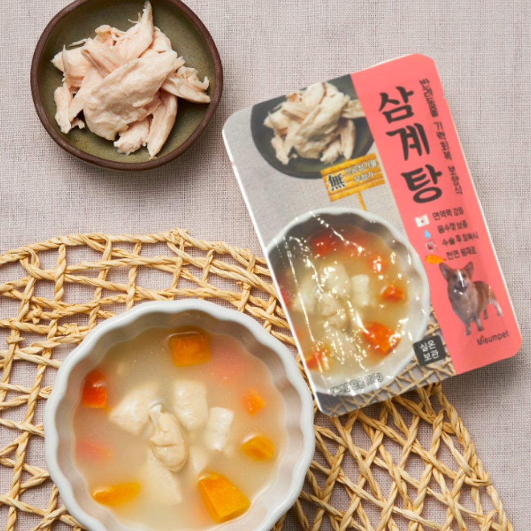 미음펫 우리아이 보양식 삼계탕 100g 0번