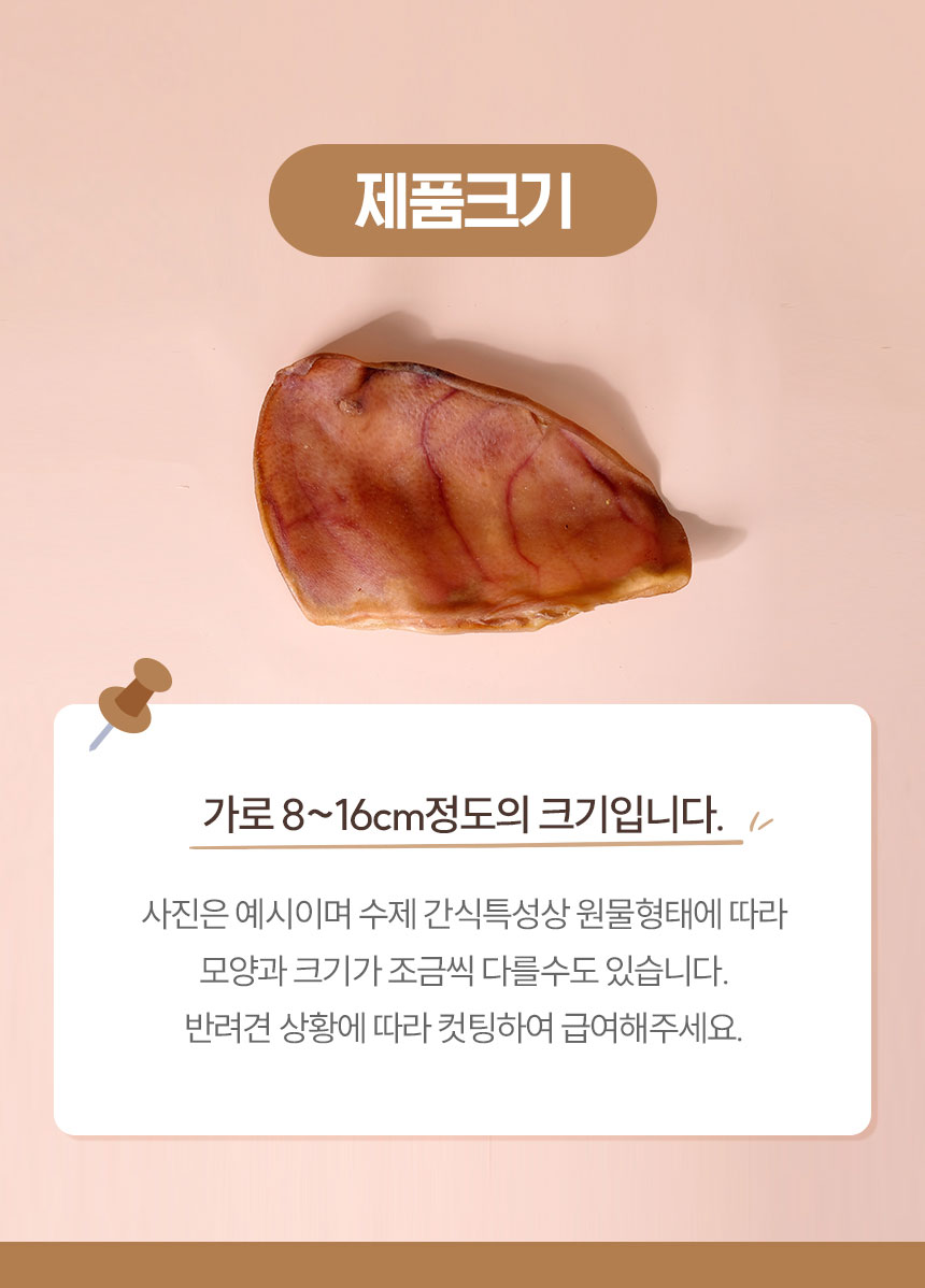 [NEW신상][무료배송] 조선강아지 비타민 돼지 통귀 7P 21번째