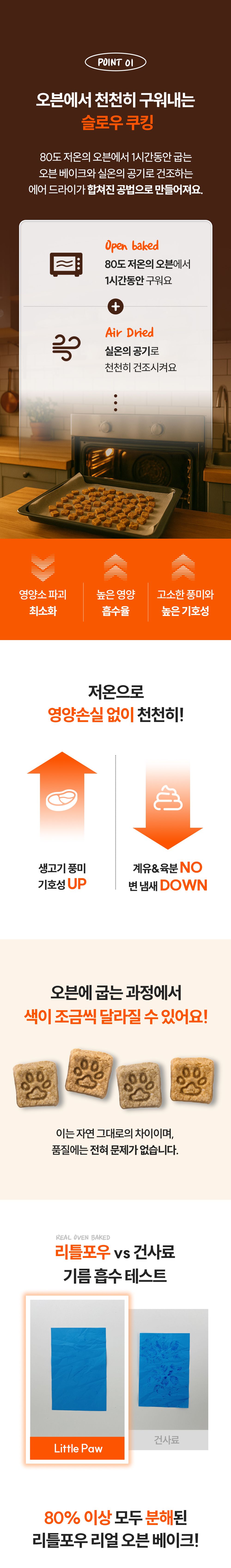 [NEW신상][사료샘플] 리틀포우 독 리얼 오븐베이크 프로틴 다운 치킨 30g 2번째