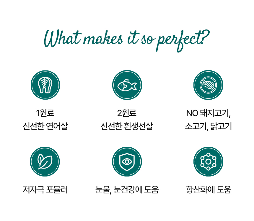 [무료배송] 본아페티 플러스 강아지 눈물 눈 건강 연어 수제사료 저알러지 프리미엄 사료 1KG 2번째