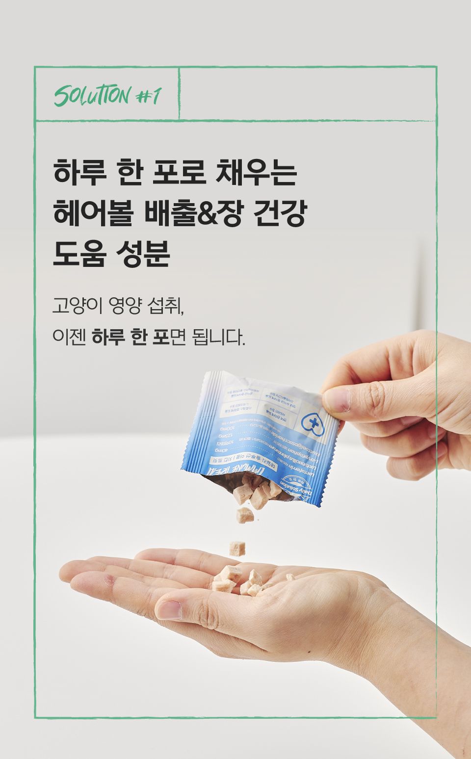 닥터펠리스 캣 데일리솔루션 헤어볼 트릿 영양제 30g 15번째