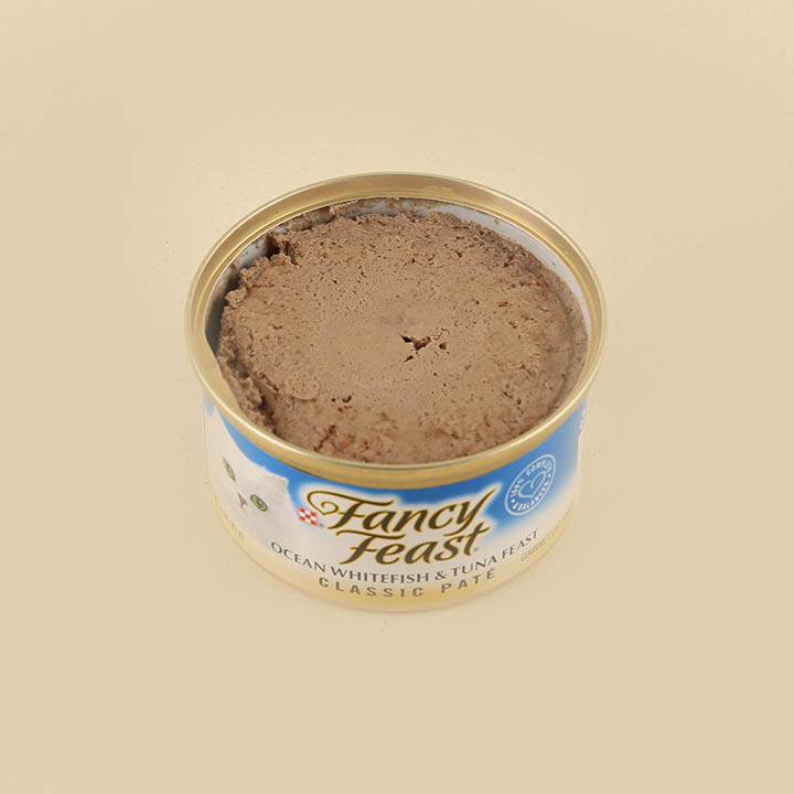 [특가할인]퓨리나 캣 팬시피스트 참치&흰살생선 캔 85g 1번