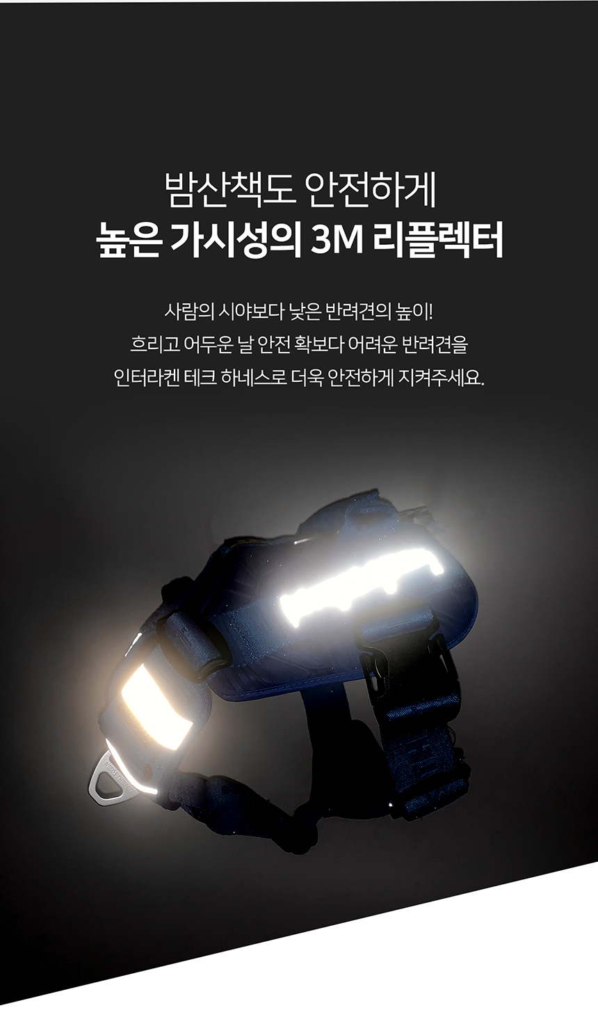 [무료배송] 니즈더펫 인터라켄 테크 하네스 XXS-XL 28번째