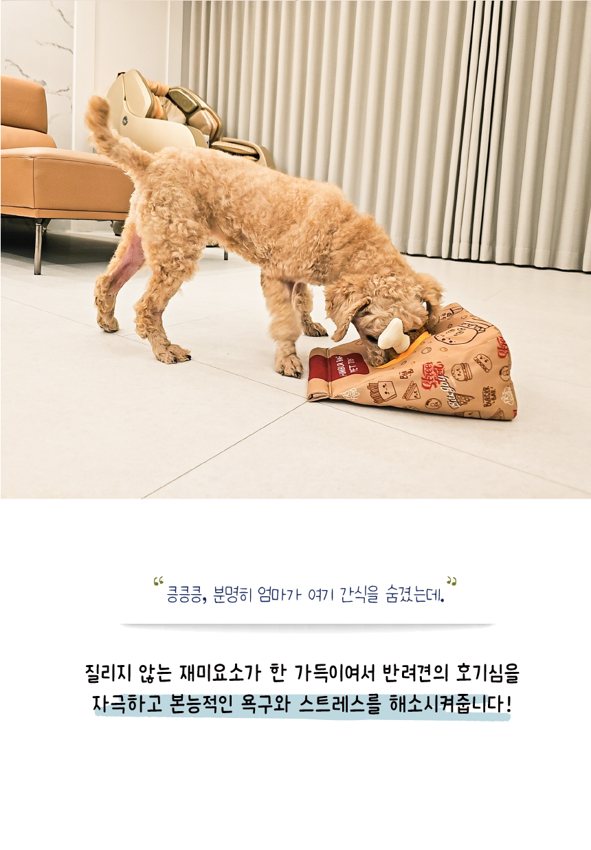 [무료배송] 애구애구 햄버거 노즈워크 4종세트 27번째