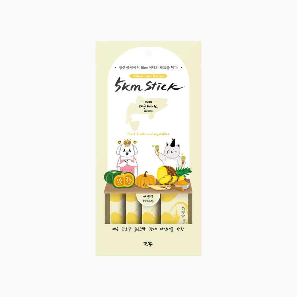 조공 오키로스틱 옐로우 대구 14g*4p