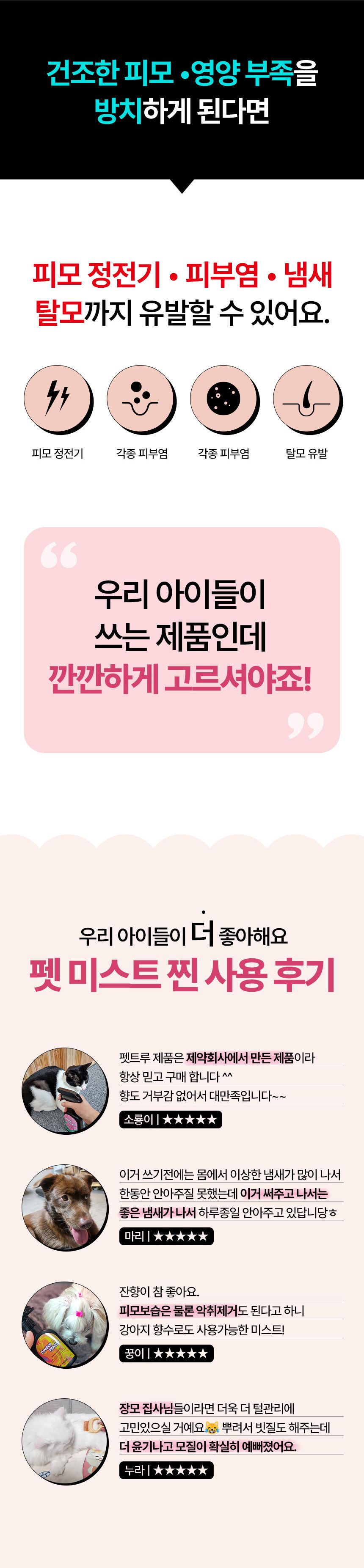 [무료배송] 펫트루 캣 미스트 드림 오브 허니써클 200ml 2번째