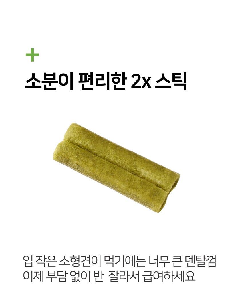 시니멀 독 덴탈베지스 그린 210g 12번째