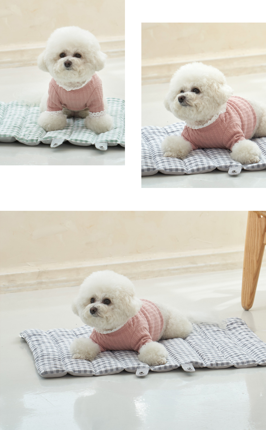 [NEW신상][무료배송] 개과천선 어프 쿨 방석 (그레이/그린/핑크) 10번째