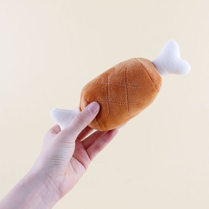 [랜덤발송] 펫모닝 바베큐토이 갈비 or 닭다리 1p 6번